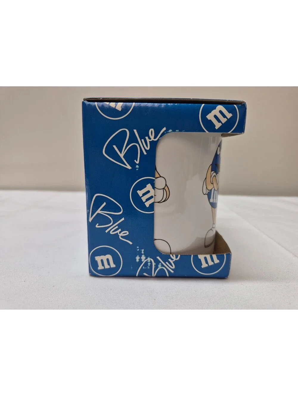 M&M's Blue Character Ceramic Mug in Original Box J22